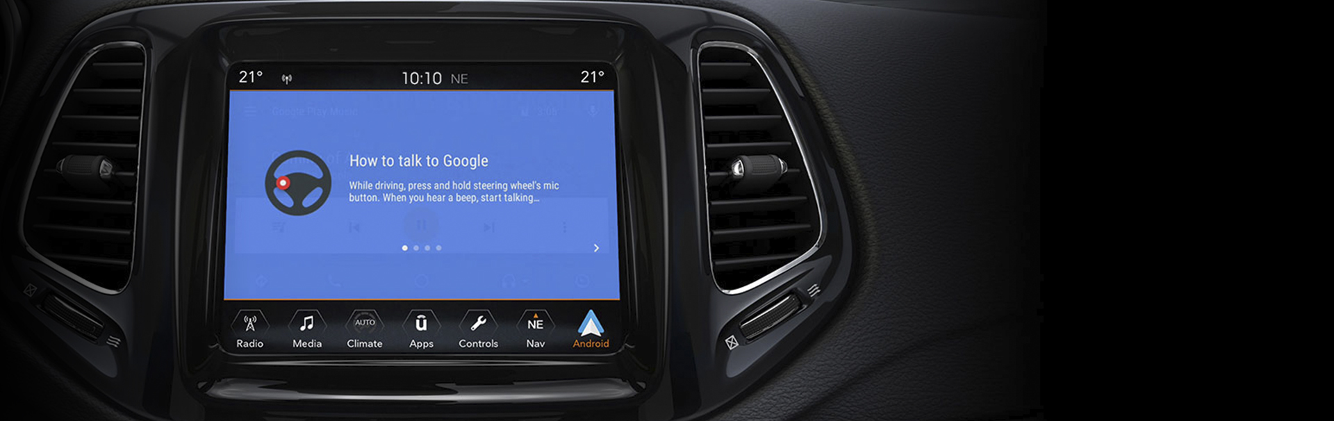 Jeep® Compass - Intérieur - Android auto