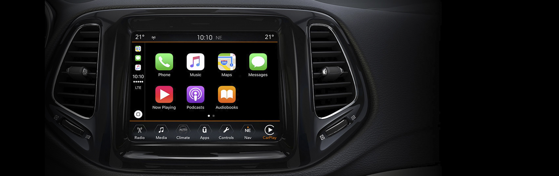 Jeep® Compass - Intérieur - Apple Car Play