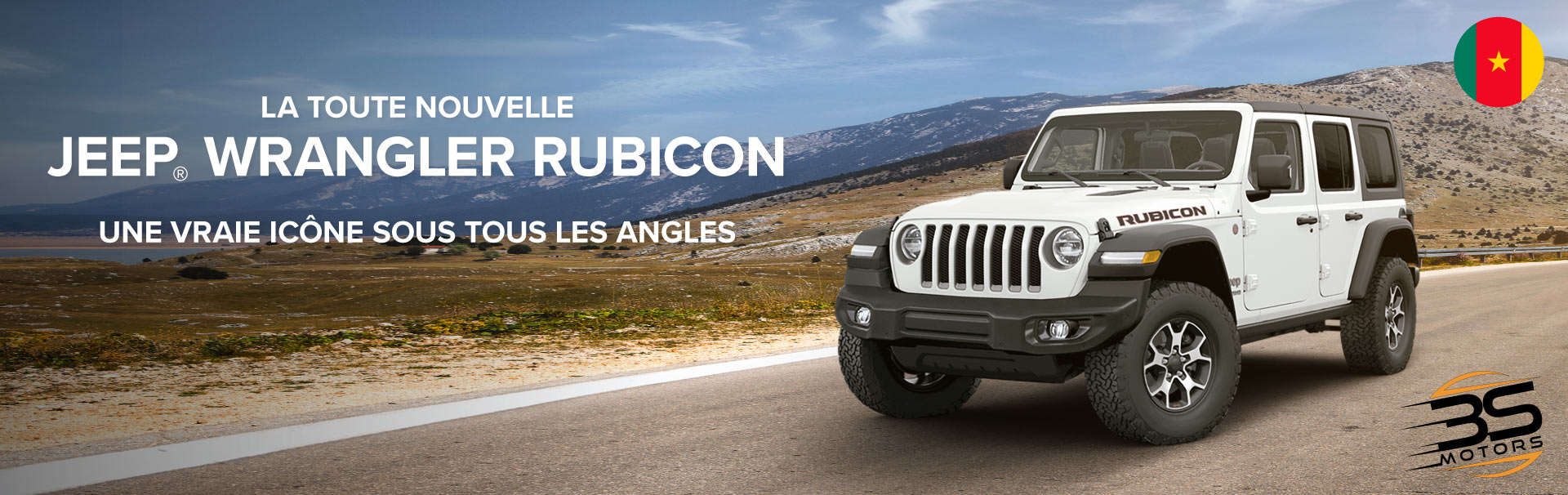 Jeep Cameroun | La toute nouvelle Jeep Wrangler Rubicon